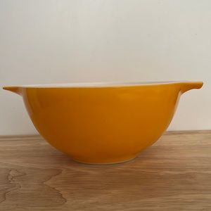 Pyrex 442 Orange Town and Country Cinderella Bowl Vintage